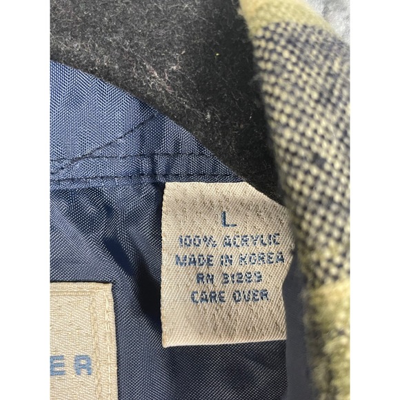 Vintage River Trade Men's Flannel Long Sleeve Shirt Size L - Picture 4 of 11